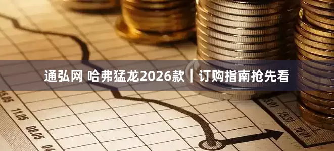 通弘网 哈弗猛龙2026款｜订购指南抢先看