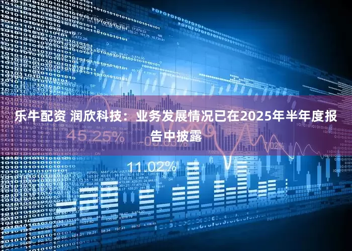 乐牛配资 润欣科技：业务发展情况已在2025年半年度报告中披露